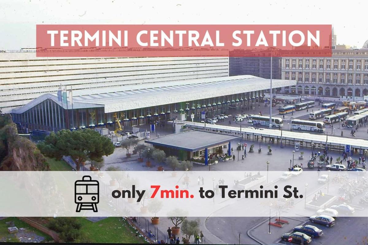 In Tuscolana Train Station & Metro A Apartment